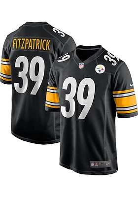 Minkah Fitzpatrick  Nike Pittsburgh Steelers Black Home Game Football Jersey
