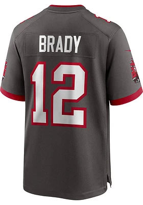 Tom Brady  Nike Tampa Bay Buccaneers Brown Alternate Game Football Jersey