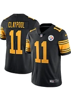 Chase Claypool Nike Pittsburgh Steelers Mens Black Alternate Limited Football Jersey