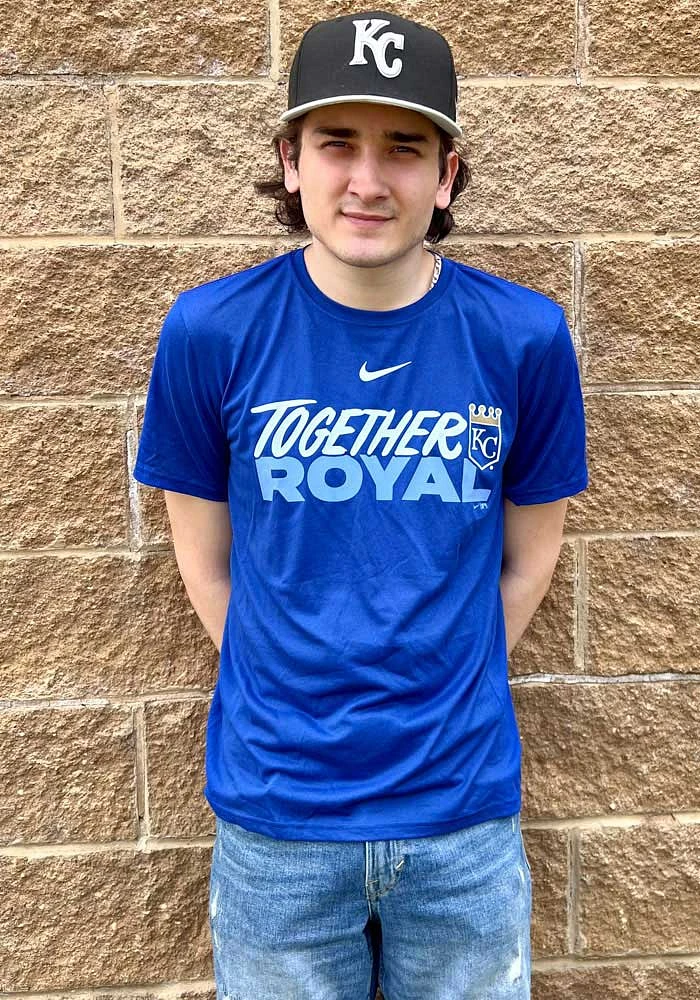 Nike Kansas City Royals Blue Together Royal Short Sleeve T Shirt