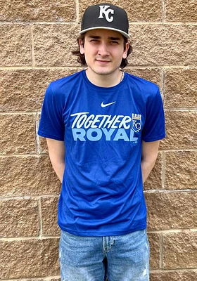 Nike Kansas City Royals Blue Together Royal Short Sleeve T Shirt