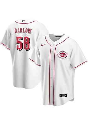 Scott Barlow Cincinnati Reds Mens Replica Home Jersey - White