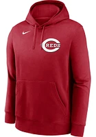 Elly De La Cruz Cincinnati Reds Mens Red Name Number Player Hood