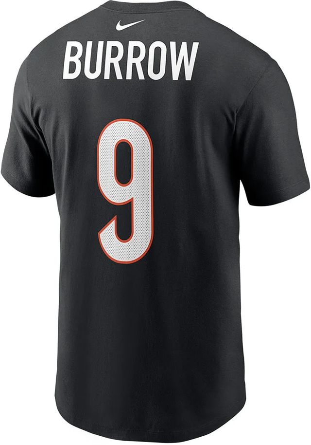 Joe Burrow Cincinnati Bengals Name And Number Short Sleeve Player T Shirt