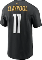 Chase Claypool Pittsburgh Steelers Name Number Short Sleeve Player T Shirt
