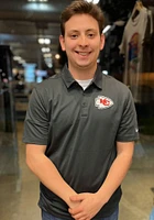 Nike Kansas City Chiefs Mens Grey Franchise Short Sleeve Polo
