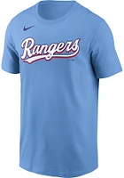 Ronald Guzman Texas Rangers Light Blue Name And Number Short Sleeve Player T Shirt
