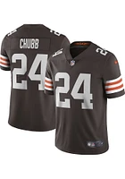 Nick Chubb Nike Cleveland Browns Mens Brown HOME Limited Football Jersey