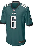 Devonta Smith  Nike Philadelphia Eagles Midnight Green Home Game Football Jersey
