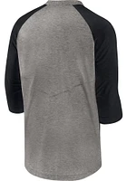 Nike St Louis Cardinals Charcoal Dry Top Flux Long Sleeve Fashion T Shirt