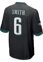 Devonta Smith  Nike Philadelphia Eagles Black Alternate Game Football Jersey