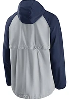 Nike Milwaukee Brewers Mens Grey Essential Hood Long Sleeve Zip
