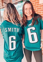 Devonta Smith Philadelphia Eagles Midnight Green Name Number Short Sleeve Player T Shirt