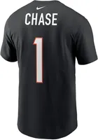 Ja'Marr Chase Cincinnati Bengals Name Number Short Sleeve Player T Shirt