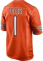 Justin Fields Nike Chicago Bears Alternate Game Football Jersey