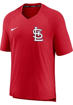 Nike St Louis Cardinals Red Pregame Design Short Sleeve T Shirt