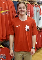 Nike St Louis Cardinals Red Pregame Design Short Sleeve T Shirt