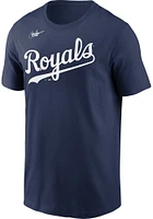 George Brett Kansas City Royals Navy Blue Name Number Short Sleeve Player T Shirt