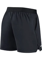 Nike Cleveland Guardians Womens Navy Blue DriFit Shorts