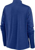 Nike Chicago Cubs Womens Blue Local Qtr Zip Pullover