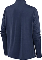 Nike Cleveland Guardians Womens Navy Blue Local Qtr Zip Pullover