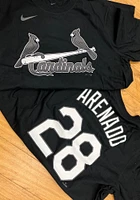 Nolan Arenado St Louis Cardinals Black Refresh Name Number Short Sleeve Player T Shirt