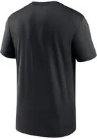 Nike Cincinnati Bengals Black Logo Legend Short Sleeve T Shirt