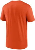 Nike Cincinnati Bengals Orange Wordmark Legend Short Sleeve T Shirt