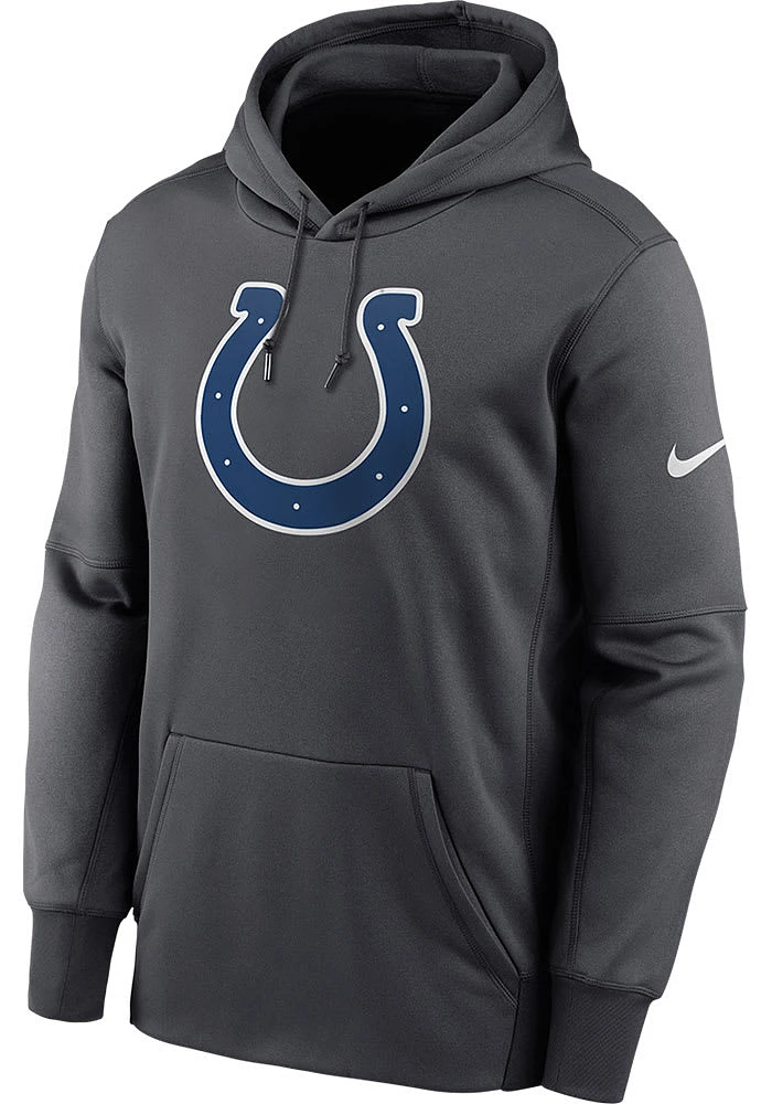 Nike Indianapolis Colts Mens Grey Prime Therma Hood