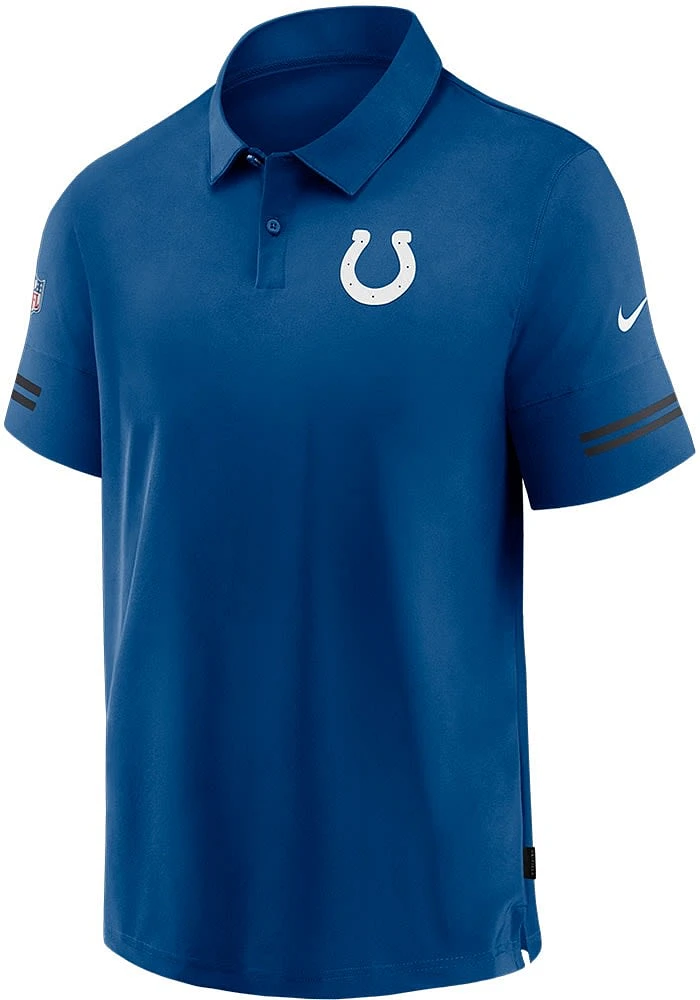 Nike Indianapolis Colts Mens Sideline Short Sleeve Polo