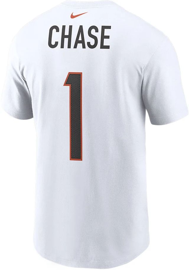 Ja'Marr Chase Cincinnati Bengals Name Number Short Sleeve Player T Shirt