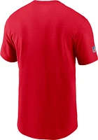 Nike Kansas City Chiefs Red TEAM ISSUE Short Sleeve T Shirt