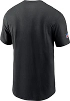Nike Pittsburgh Steelers Black TEAM ISSUE Short Sleeve T Shirt