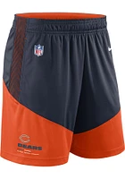 Nike Chicago Bears Mens Navy Blue KNIT Shorts