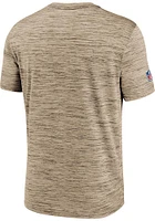 Nike Cleveland Browns Brown SIDELINE VELOCITY Short Sleeve T Shirt