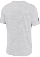 Nike Pittsburgh Steelers White SIDELINE VELOCITY Short Sleeve T Shirt
