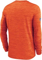 Nike Cleveland Browns Orange SIDELINE VELOCITY Long Sleeve T-Shirt