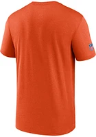 Nike Chicago Bears Orange SIDELINE LEGEND Short Sleeve T Shirt