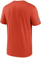 Nike Cleveland Browns Orange SIDELINE LEGEND Short Sleeve T Shirt