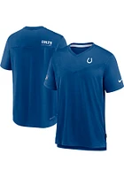 Nike Indianapolis Colts Blue SIDELINE UV COACH Short Sleeve T Shirt