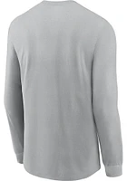 Nike Cleveland Browns Grey SIDELINE TEAM ISSUE Long Sleeve T-Shirt