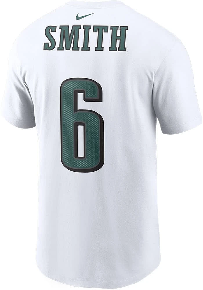 Devonta Smith Philadelphia Eagles Name Number Short Sleeve Player T Shirt