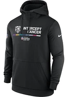 Nike Chicago Bears Mens Black CRUCIAL CATCH Hood
