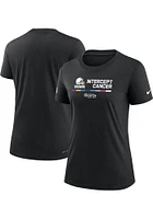 Nike Cleveland Browns Womens Black Crucial Catch Short Sleeve T-Shirt
