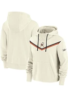 Nike Cleveland Browns Womens White Rewind Hooded Sweatshirt