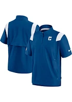 Nike Indianapolis Colts Mens Blue COACH Short Sleeve Jacket