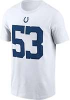 Shaquille Leonard Indianapolis Colts NAME AND NUMBER Short Sleeve Player T Shirt