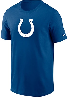 Nike Indianapolis Colts Blue TEAM LOGO Style Short Sleeve T Shirt