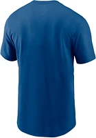 Nike Indianapolis Colts Blue TEAM LOGO Short Sleeve T Shirt