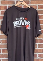 Nike Cleveland Browns Brown SHOUTOUT Short Sleeve T Shirt